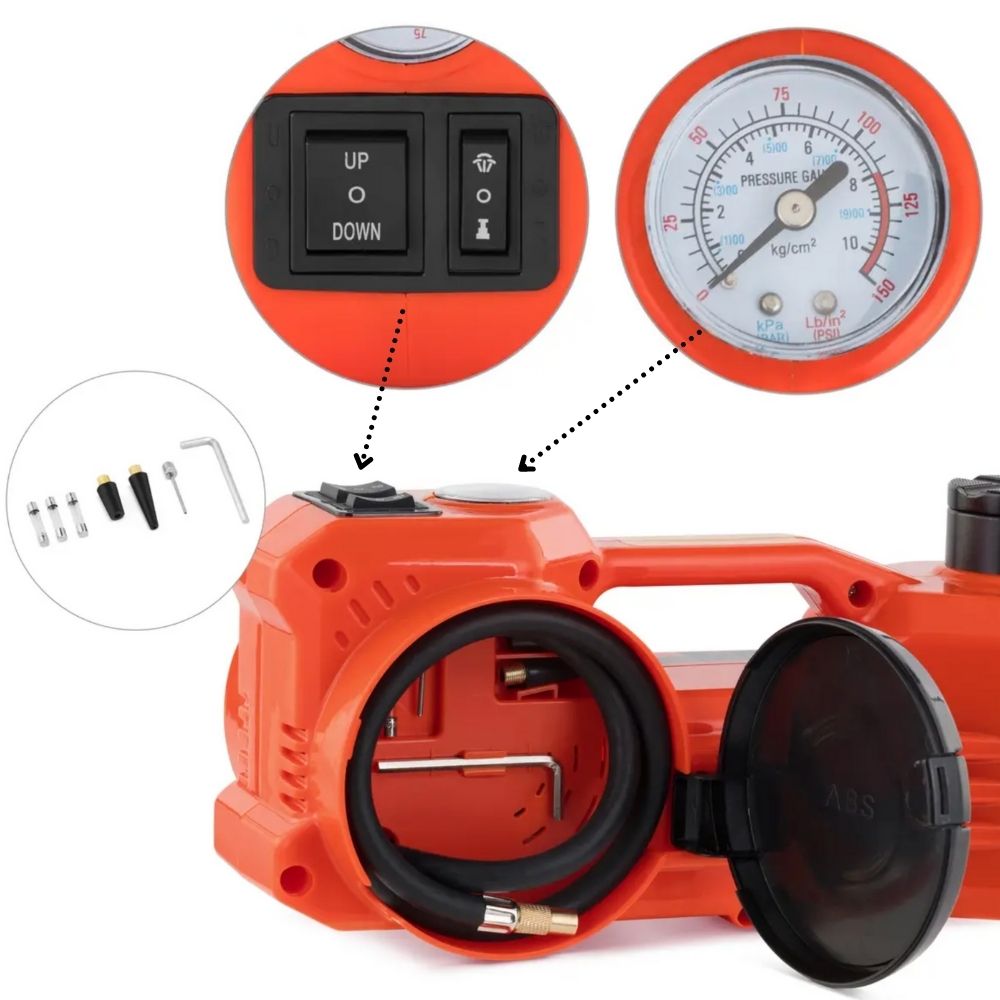 electric tyre pump kit