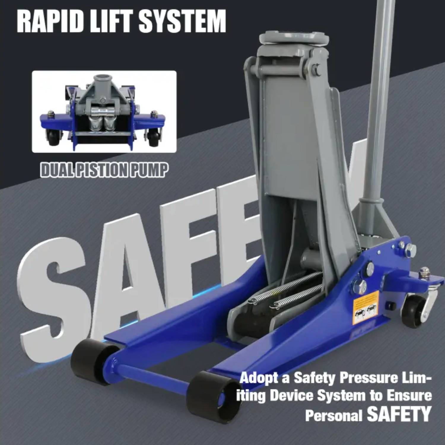 Hydraulic Floor Car Jack | Trolley Jack | Heavy Duty Floor Jack: image 3