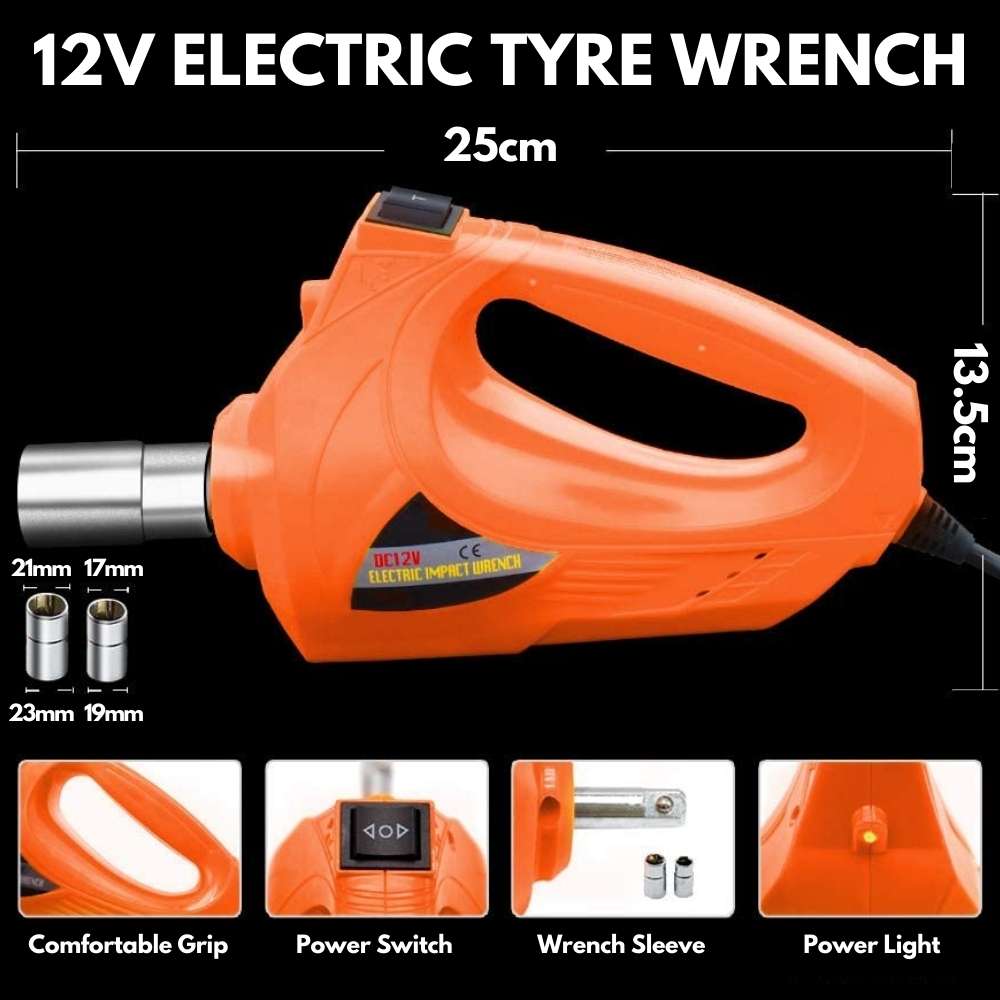 Tyre Impact Wrench | 12V Impact Wrench For Tires | Impact Gun: image 2