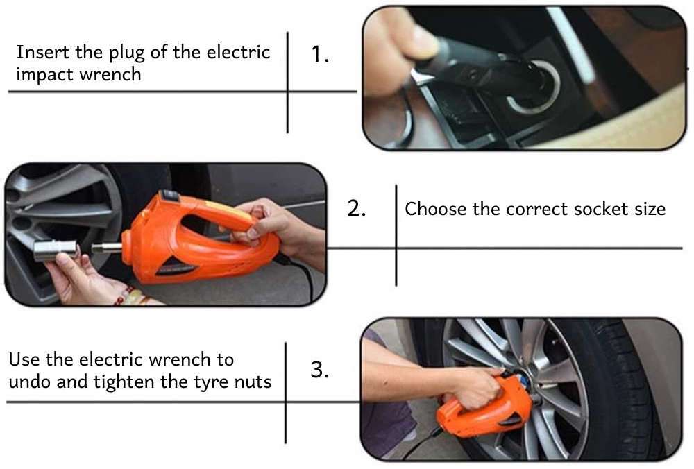 Tyre Impact Wrench | 12V Impact Wrench For Tires | Impact Gun: image 3